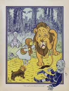 WW Denslow, Illustration to The Wonderful Wizard of Oz, first edition, 1905